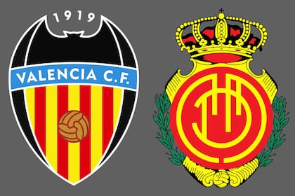 Valencia y Mallorca disputaron uno de los encuentros de la jornada del fútbol español