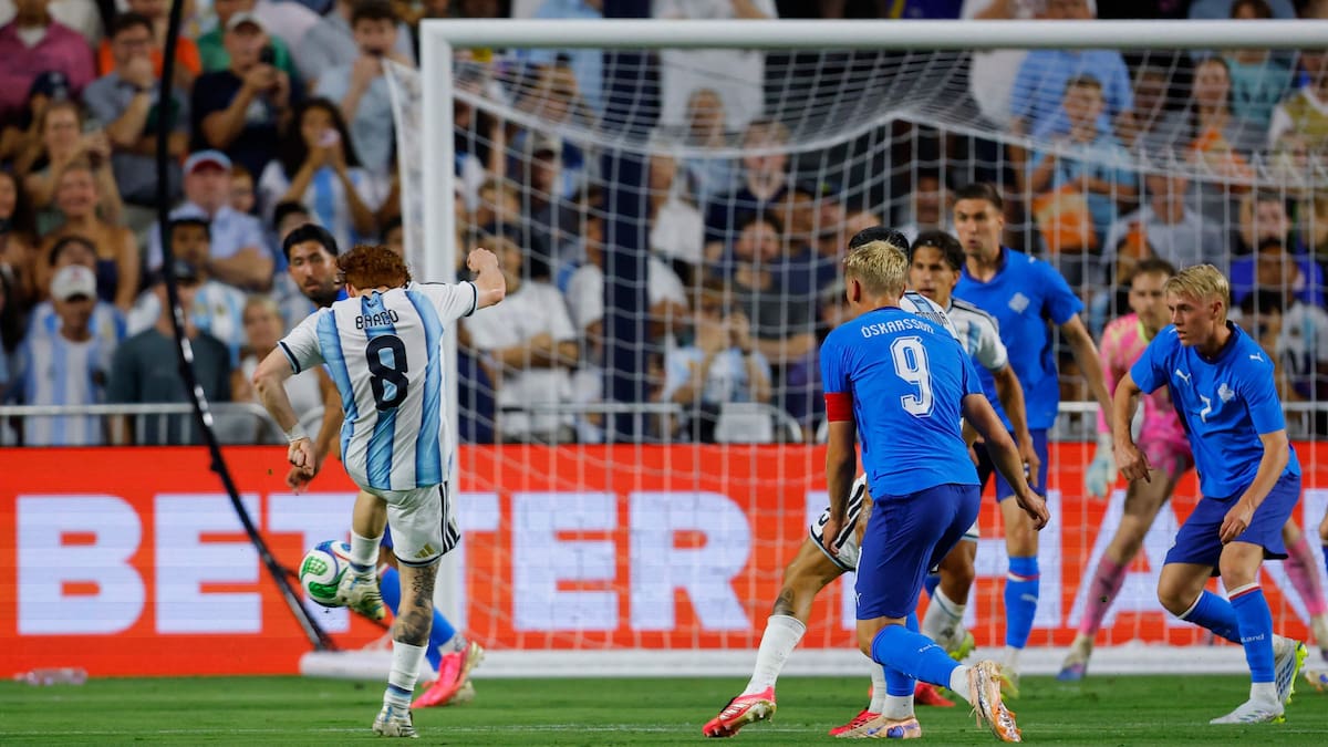 Video: los goles de Argentina vs. Islandia