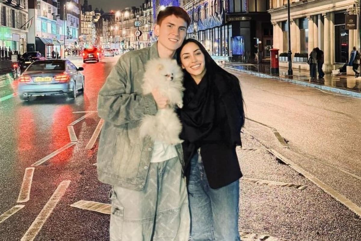 Valentín Barco y su novia Yazmín Jaureguy se encuentran instalados en Inglaterra