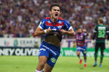 Valentin Depietri y el gol histórico para Fortaleza por el torneo Brasileirao que le dio la clasificación a la Copa Libertadores 2022