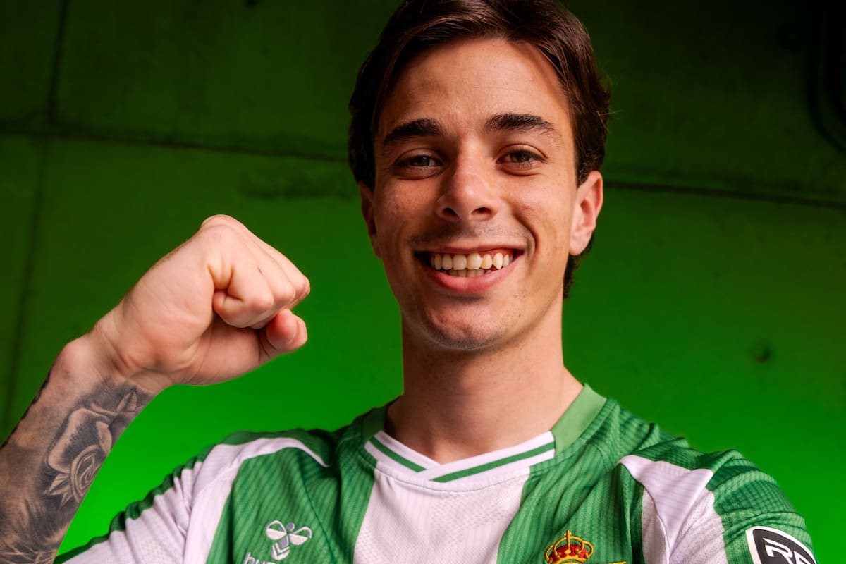 Valentín Gómez fue presentado como nuevo refuerzo de Betis