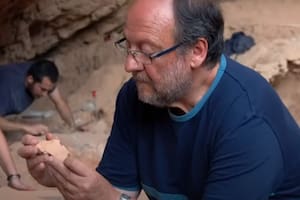 Valentín Villaverde era el director del yacimiento de Cova Negra cuando se descubrió el fósil.