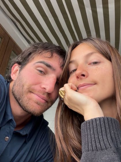 Valentín Yankelevich y su novia, Alfonsina Servent