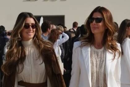 Valentina Barbier y su madre, Juliana Awada