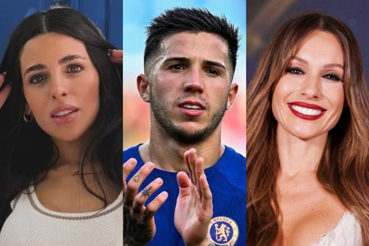 Valentina Cervantes reaccionó en las redes ante los rumores de romance entre Enzo Fernández y Pampita (Foto: Instagram @valucervantes / @enzojfernandez / @pampitaoficial)