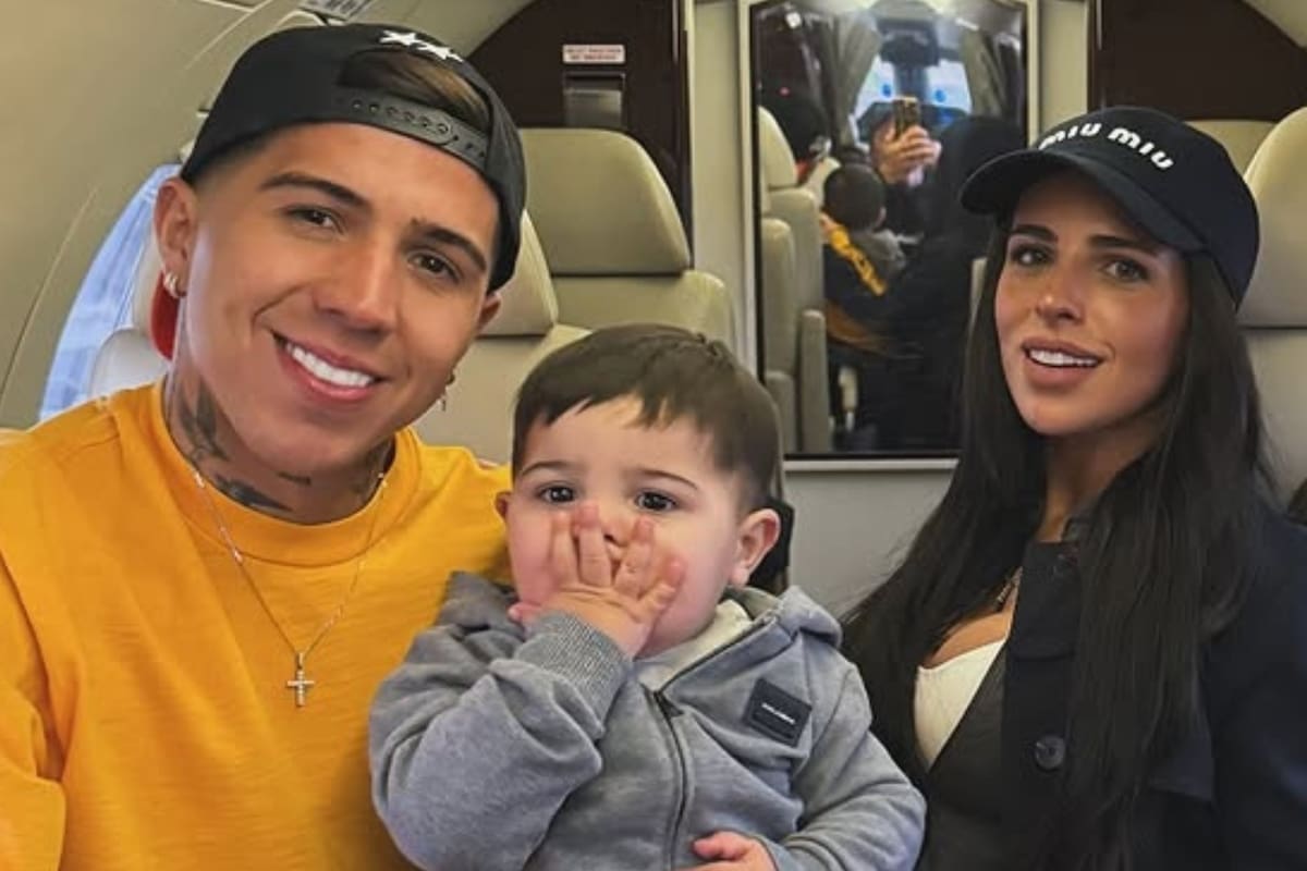 Valentina Cervantes reveló que Benjamín, su hijo menor con Enzo Fernández, pasó unos días difíciles por un problema de salud (Foto: Instagram @valucervantes)