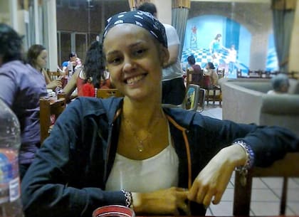 Valentina eligió la sonrisa para afrontar su enfermedad.