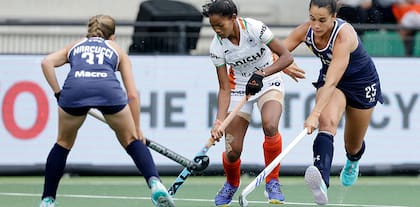 Valentina Marcucci vs. India en el último compromiso por la Pro League