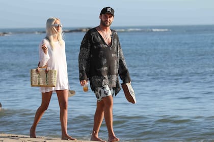 Valentina Zenere junto a su novio, Jordi Lladó