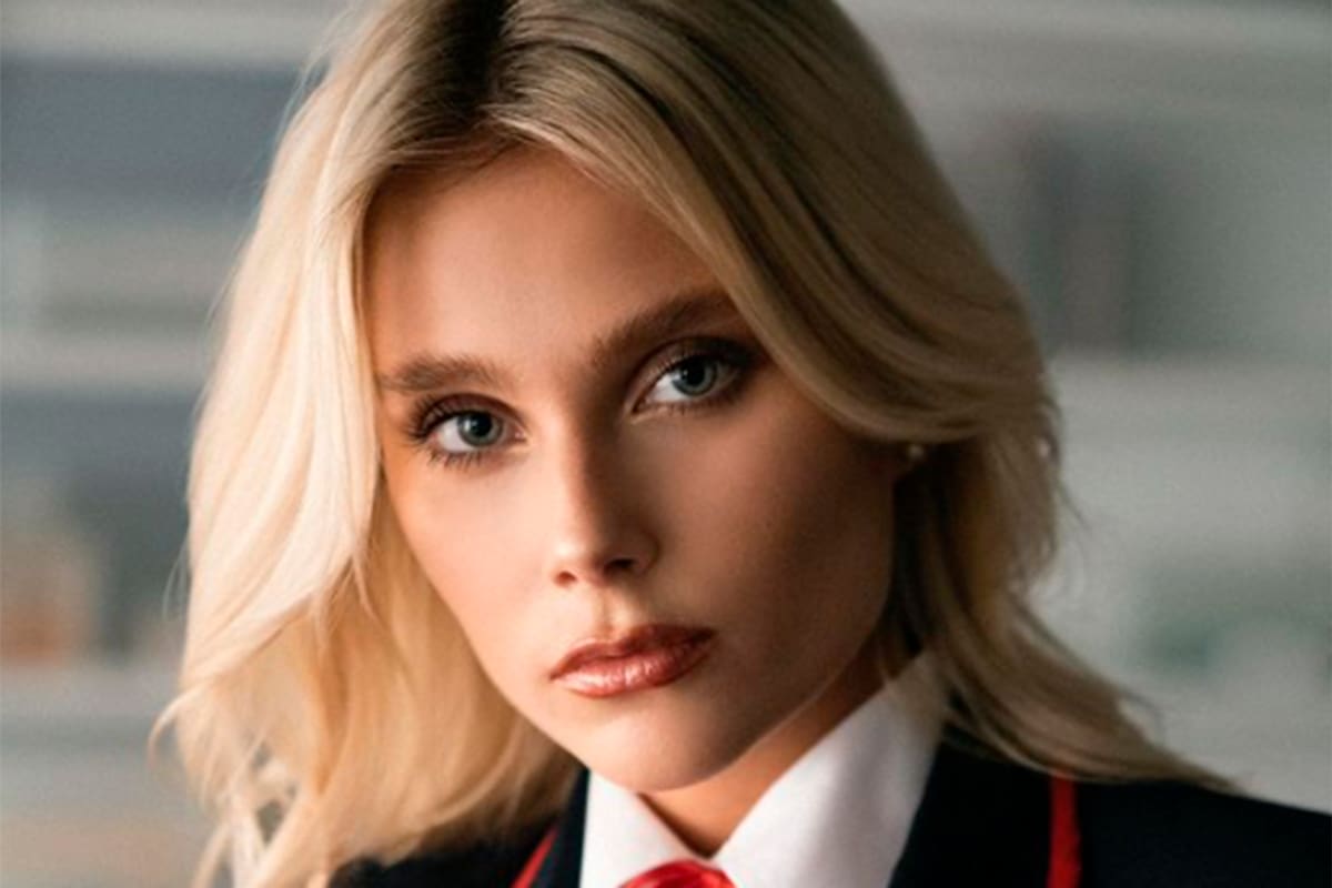 Valentina Zenere volvió al rubio