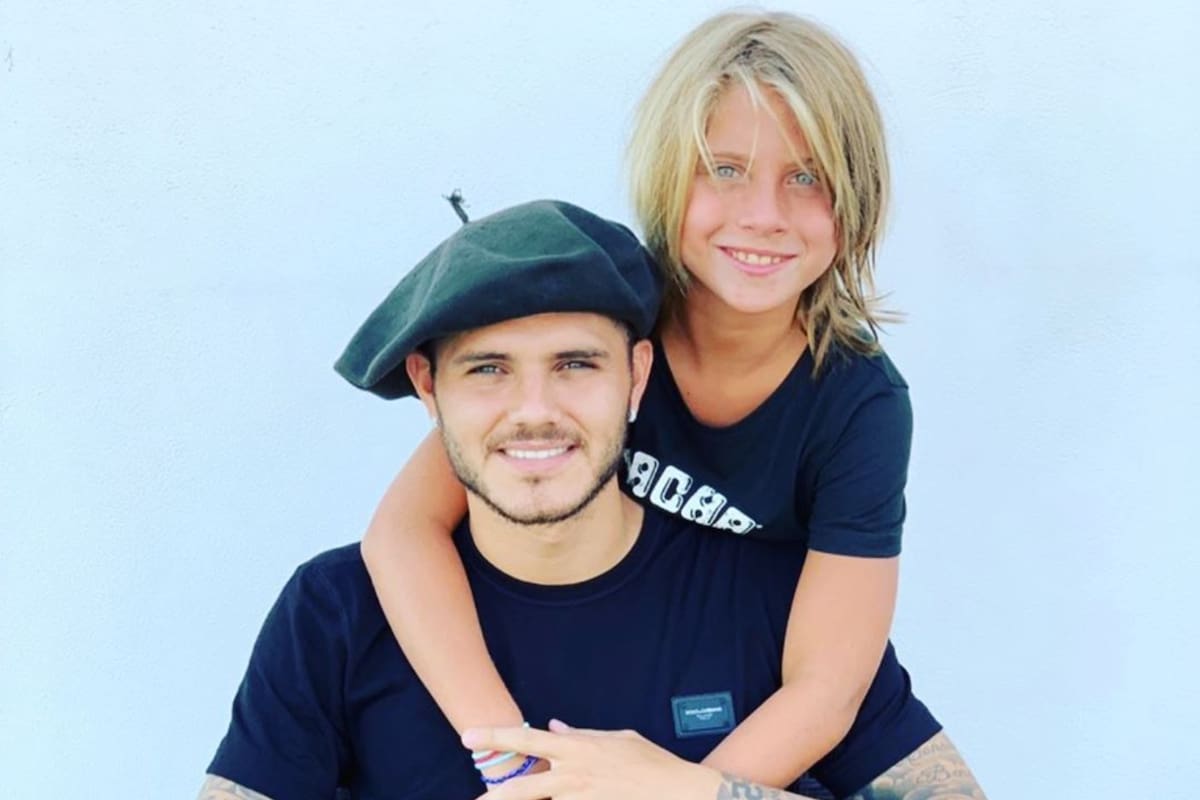 Valentino López, hijo de Maxi López y Wanda Nara, se expresó en contra del cantante L-Gante