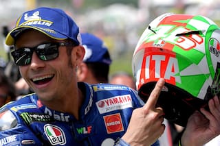 Valentino Rossi parte primero en el Gran Premio de Italia de MotoGP