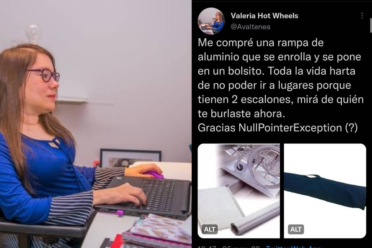 Valeri encontró una solución que sorprendió a muchos (Captura Twitter)