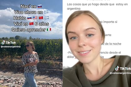 Valeria destacó las costumbres que le chocaron de los argentinos