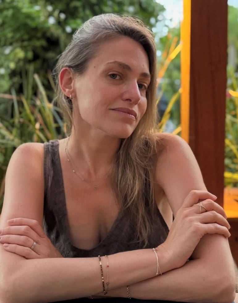 Valeria Groisman retratada por su hija