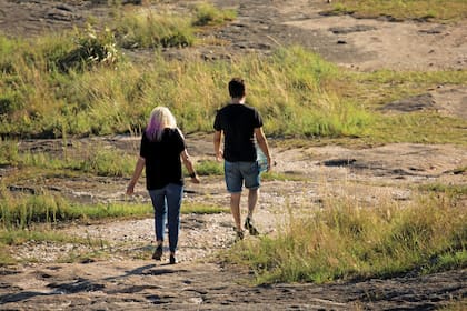 Valeria y Mariano se conocían del ambiente de la música, pero fue recién en 2017, cuando ella lo convocó para grabar el disco La extraña dama del rock, que compartieron un tiempo juntos. Desde entonces se volvieron inseparables.