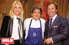 Todos los invitados al cóctel del reconocido chef argentino recién llegado de Francia