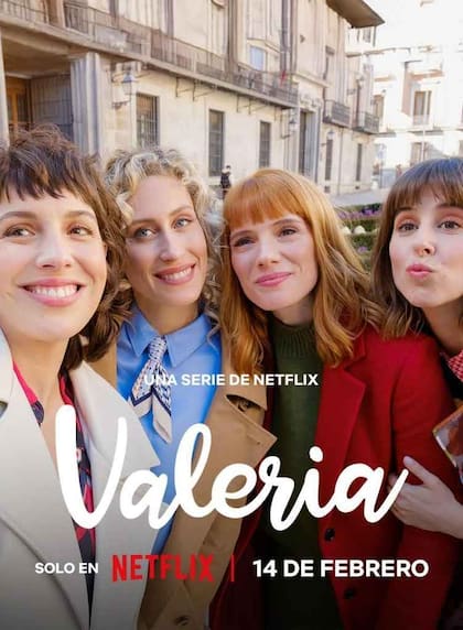 Valeria se estrenó en Netflix en el año 2020 y durante el rodaje Benjamín Alfonso fue reemplazado por Maximiliano Iglesias