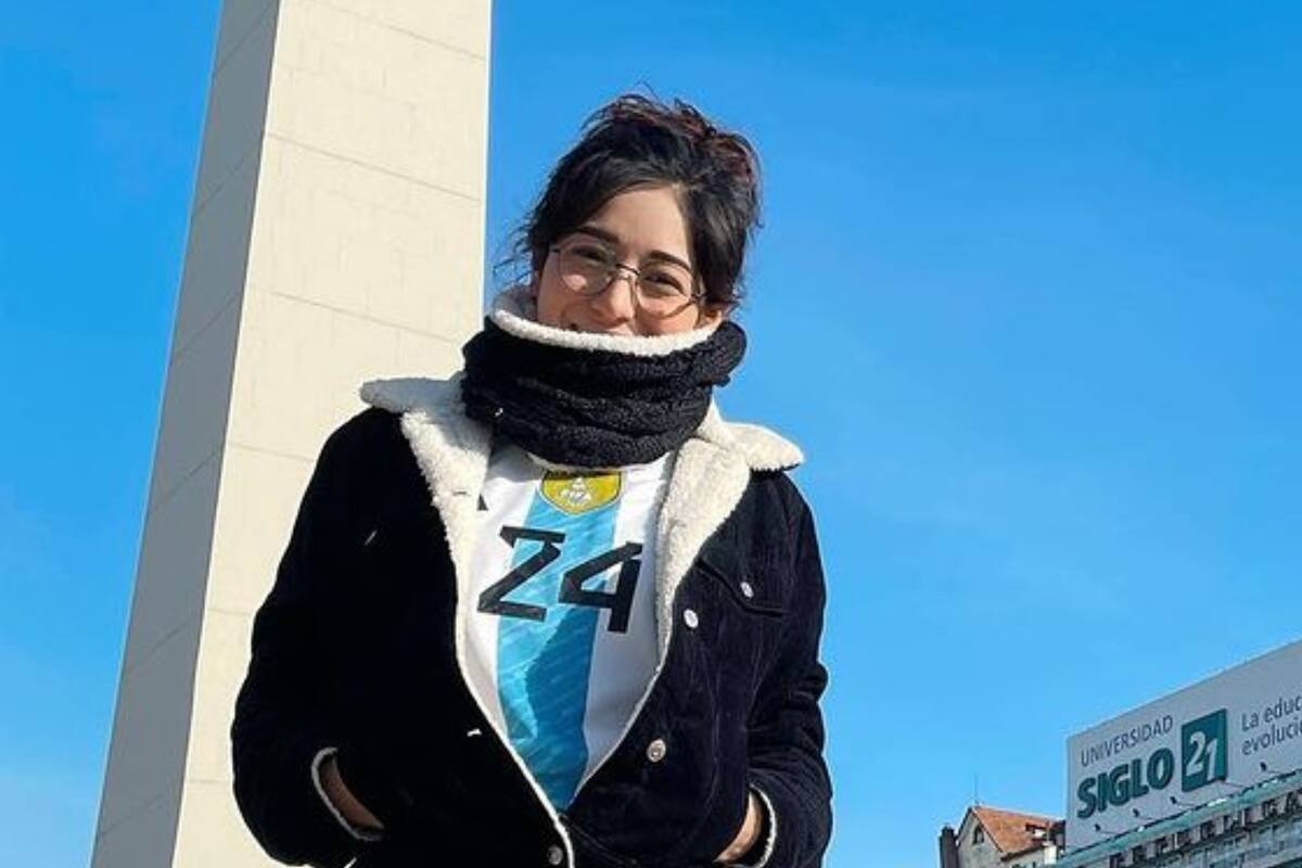 Valery Ortiz es creadora de contenidos, estudia Derecho en la UNAM y se divirtió al contar las cosas que le llamaron la atención de la Argentina