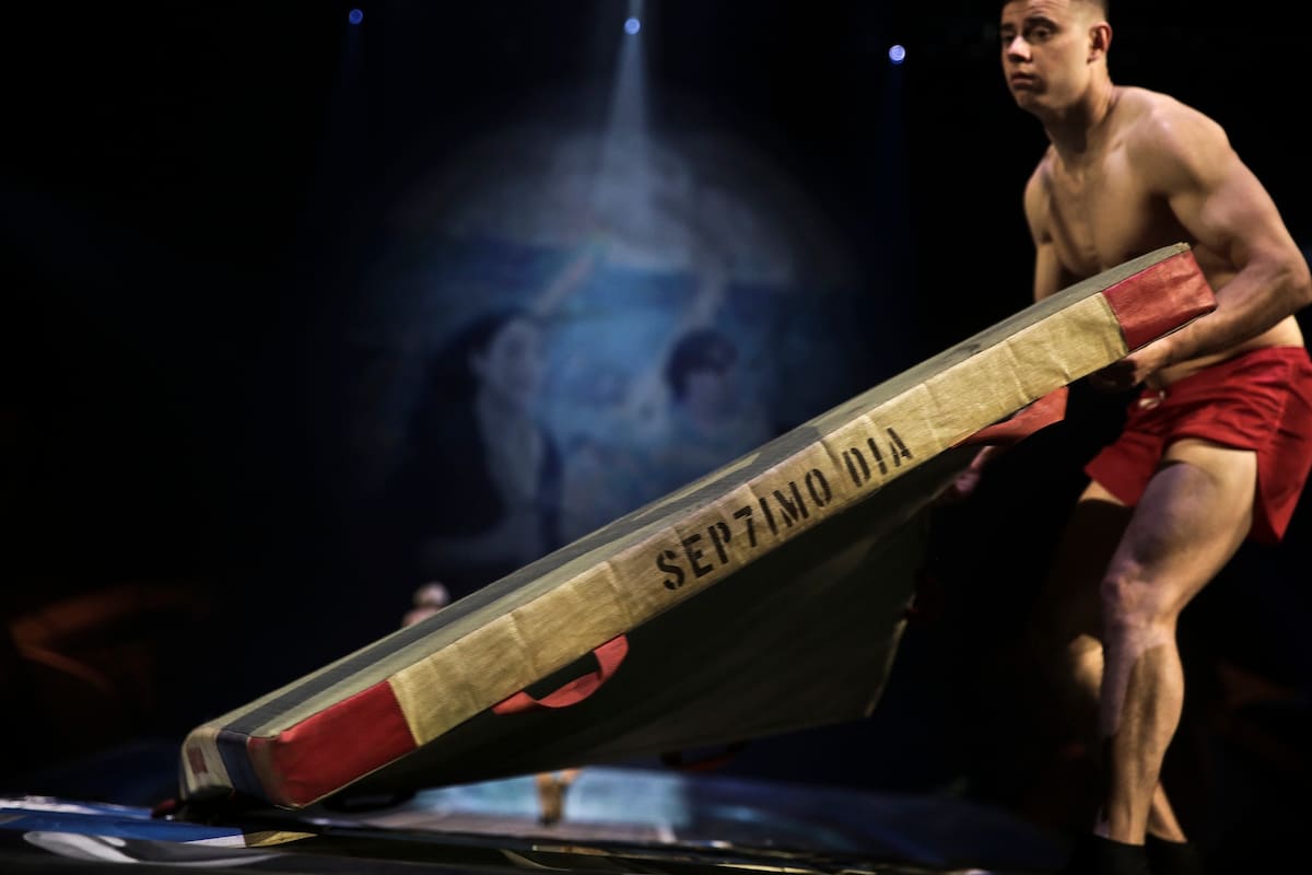 Validación del nuevo espacio. El Séptimo Dia. Cirque Du Soleil.