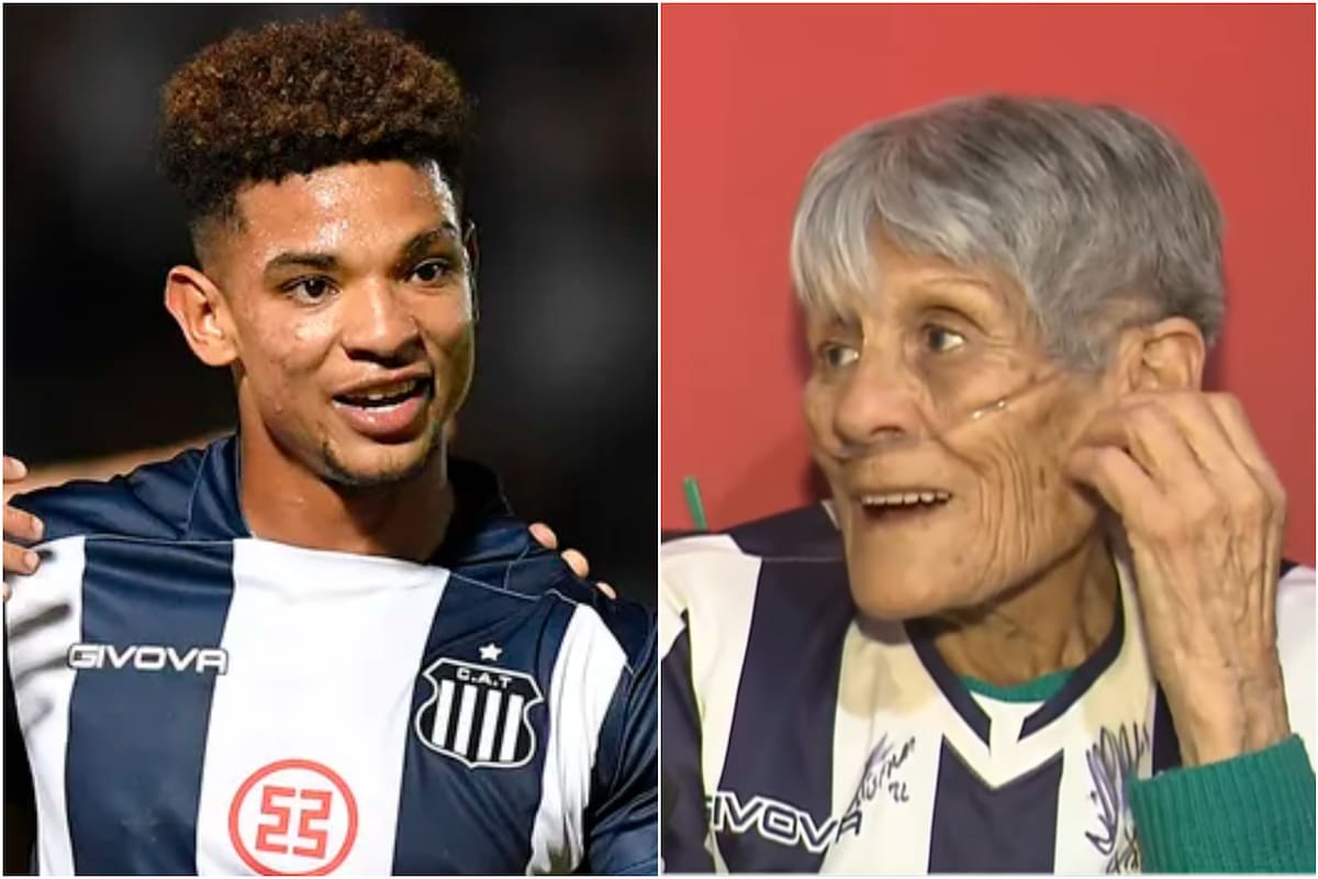 Valoyes gestionó una entrada para Elvira, la fanática de 81 años que va a ver a Talleres con una mochila de oxígeno (Foto: Archivo)