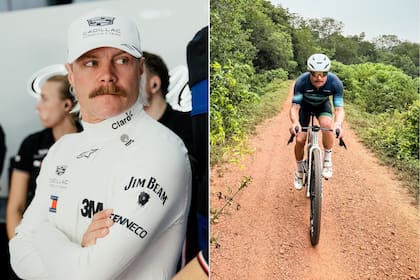 Valtteri sorprendió a todos el pasado lunes cuando, al terminar de competir en el Gran Premio de Bahréin, se subió a una bicicleta para realizar un recorrido de tres días hasta la próxima competición