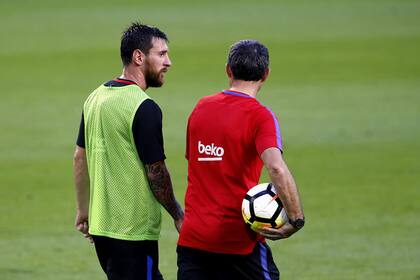 Valverde y la complicidad con Messi