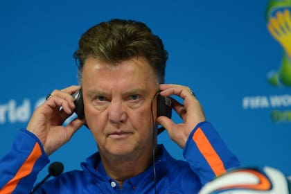 Van Gaal, el entrenador de Holanda