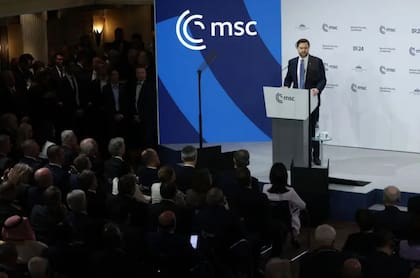 Vance criticó a los líderes europeos en la Conferencia de Seguridad de Múnich en febrero