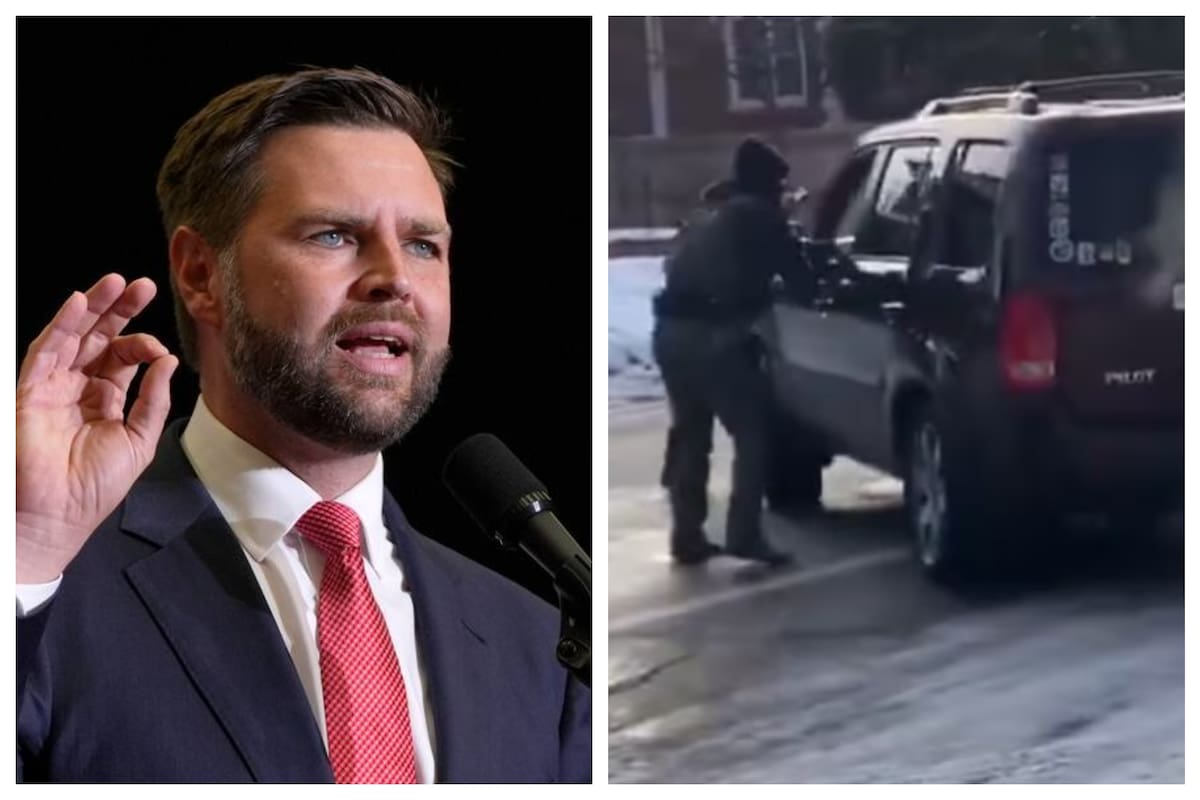 Vance hizo una acalarada defensa del agente de inmigración que disparó contra la mujer en Minneapolis.