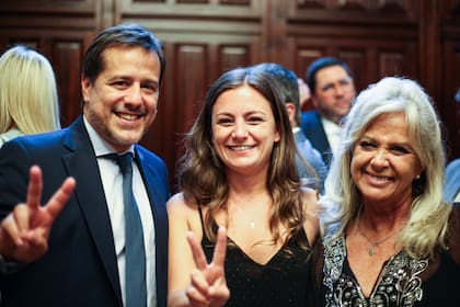 Mariano Recalde, Vanesa Siley y María Inés Pilatti Vergara