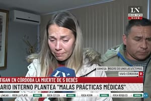 Vanesa, la madre de uno de los bebés fallecidos entre marzo y junio en el Hospital Neonatal de Córdoba