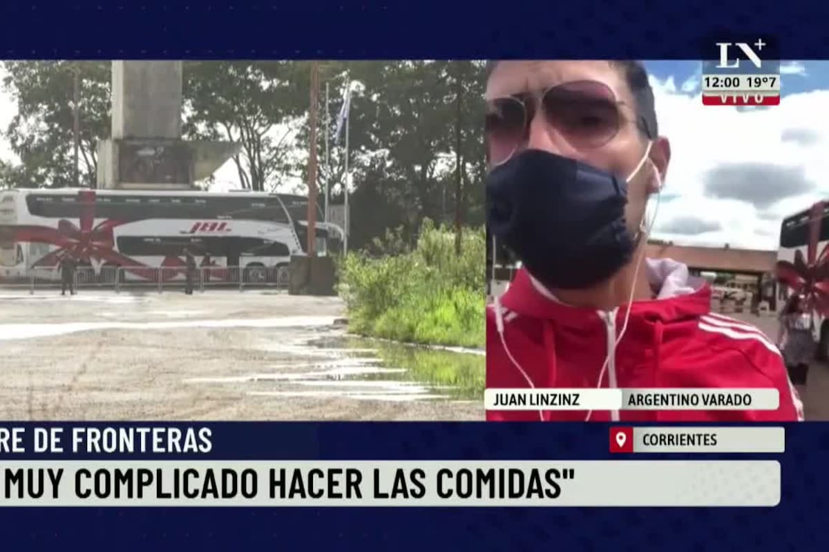 Varados en Corrientes: "Dividimos un pollo entre 50 personas"