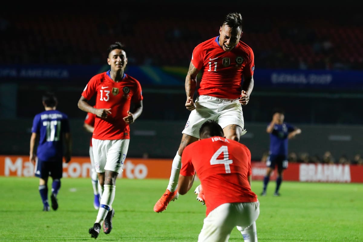 Vargas, dejó su marca en la goleada ante Japón