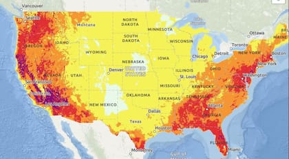 Varias entidades de Estados Unidos están enfrentando una ola de calor