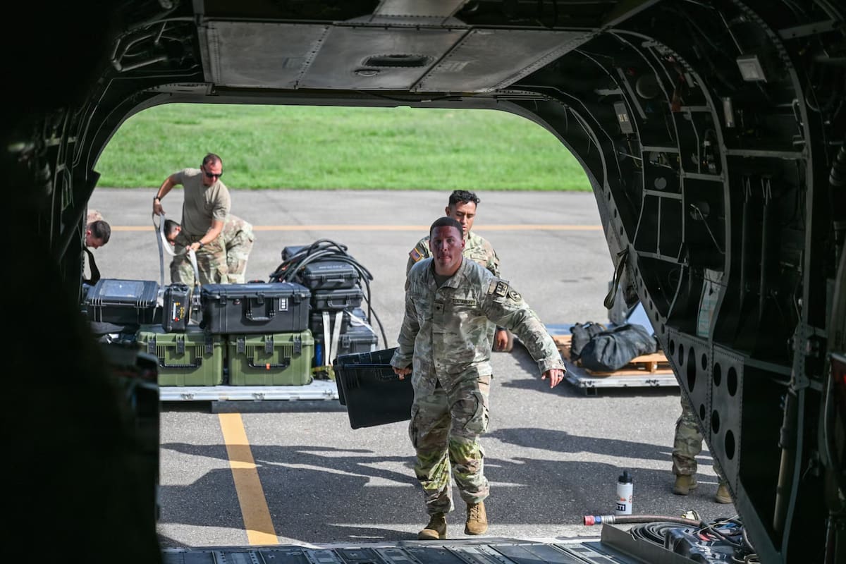 Varias fuerzas estadounidenses dependen del SOUTHCOM, que ya está presente en Venezuela para las tareas de rescate tras los terremotos