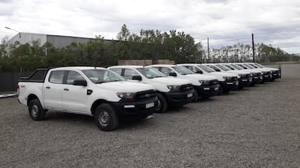 Varias pick ups serán subastadas en los próximos días