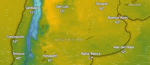 Rige una alerta amarilla por tormentas y la máxima en el AMBA será de 23 grados