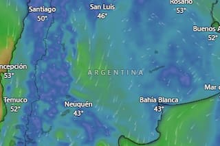 Hay alerta roja y naranja por frío extremo, nevadas y vientos para este jueves 23 de julio: las provincias afectadas