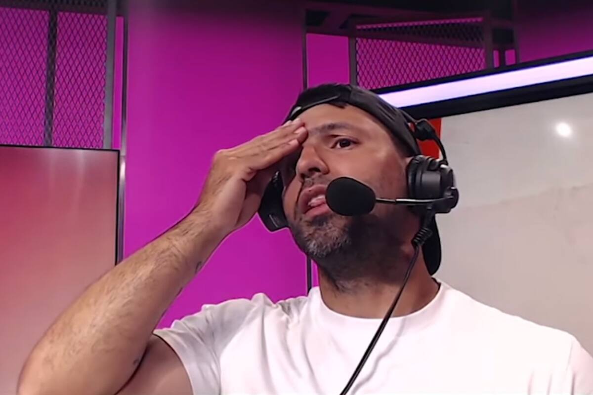 Varias veces se tomó la cabeza Sergio Agüero mirando el partido de Manchester City contra Real Madrid por la Champions League, y varias otras festejó: fue un espectacular 4-3 para el cuadro inglés.