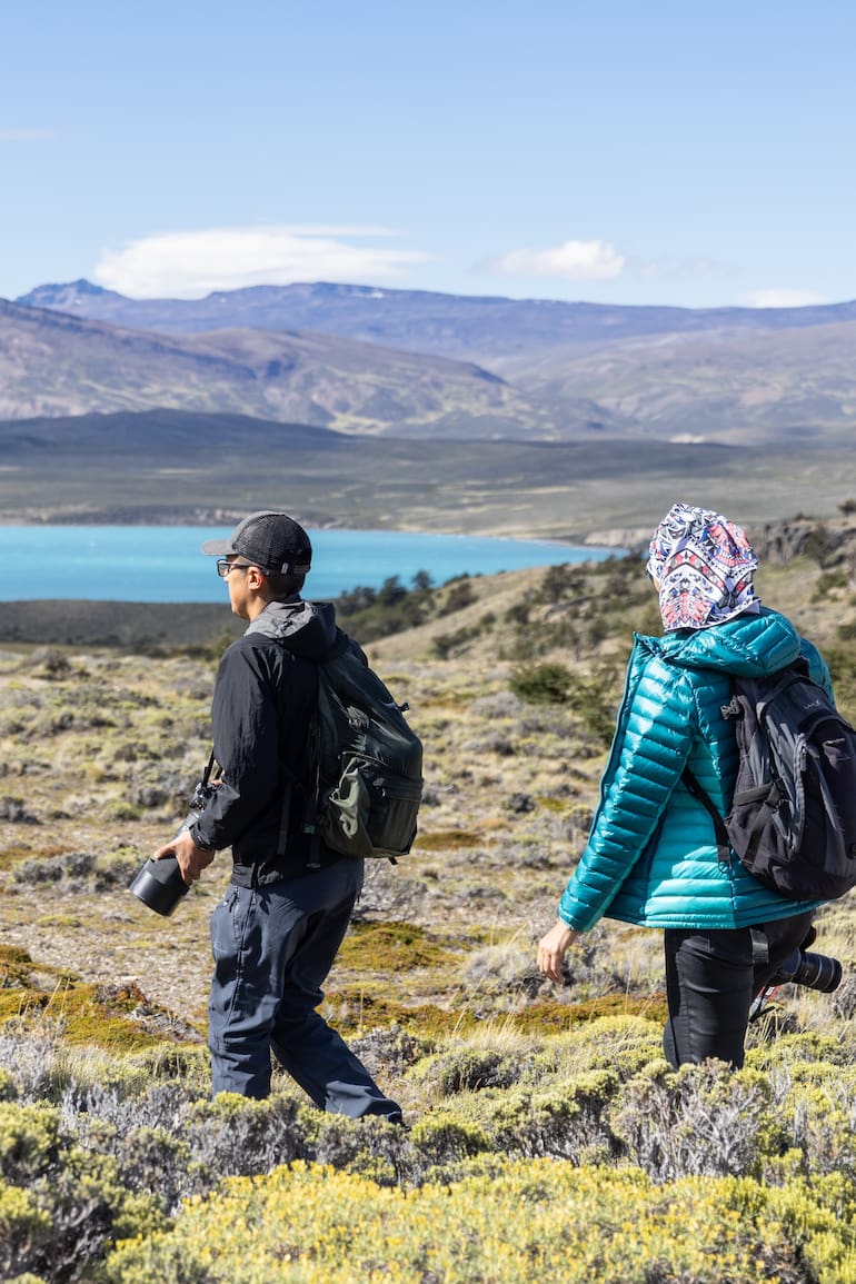 Variedad de escenarios en el PN Perito Moreno