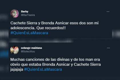Varios adivinaron quienes eran los dos famosos que se escondían detrás de Luz y Olaf (Foto: Captura de Twitter)