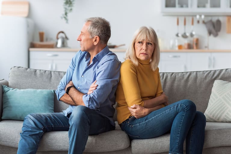 Varios factores impulsan la normalización del divorcio entre los adultos mayores