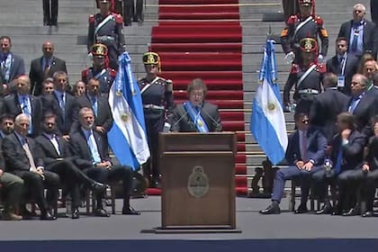 Varios líderes internacionales participaron de la ceremonia de asunción de Javier Milei