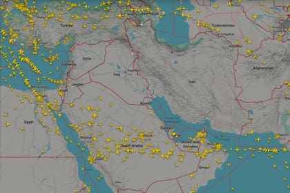 Varios países de Medio Oriente cerraron su espacio aéreo