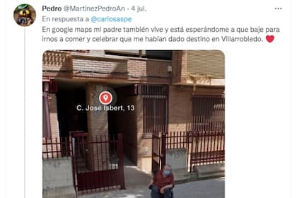 Varios usuarios, a partir de la publicación del periodista español, compartieron fotos en las que aparecían familiares que ya no viven. Captura Twitter: @carlosaspe