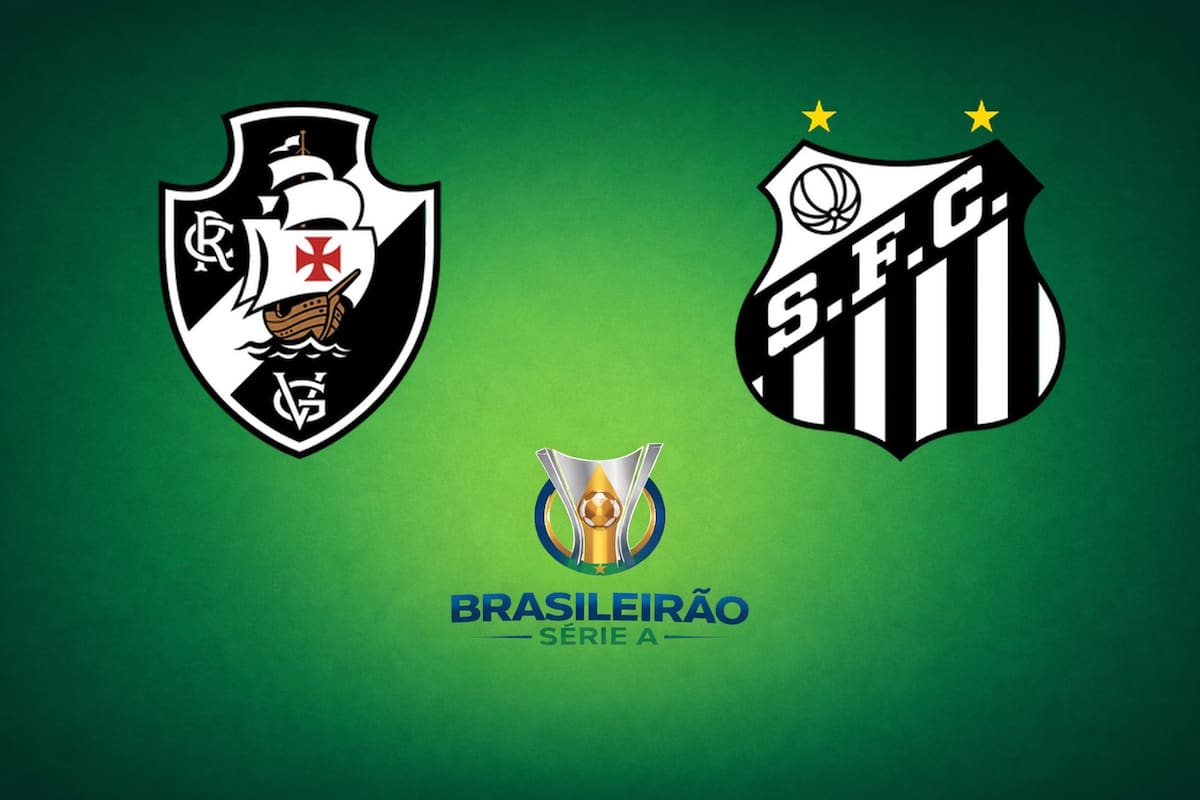 Vasco da Gama vs. Santos por el Brasileirao Serie A 2026: día, hora y cómo seguir online