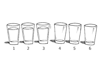 Vasos llenos y vacíos