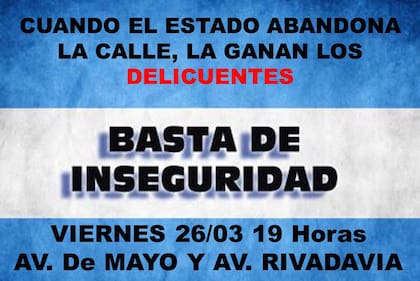 Vecinos de La Matanza convocan a una Marcha