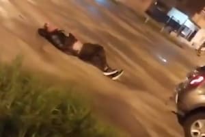 Habló el vecino que arrastró a un supuesto ladrón con su camioneta en San Justo